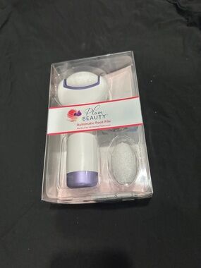 Automatic Foot File - White & Purple